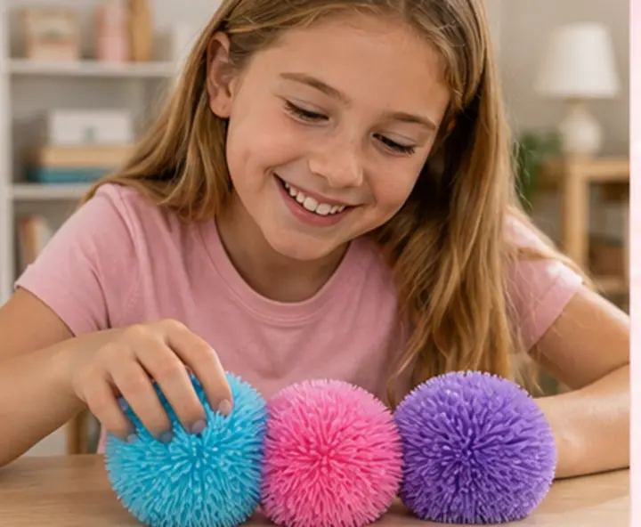 Schylling NeeDoh Fuzz Ball toys